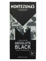 Montezuma's 100% Cocoa Absolute Black Dark Chocolate 90g