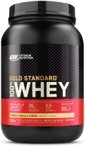 On Optimum Nutrition Gold Standard 100% Whey French Vanilla Creme 900g