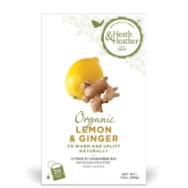 Organic Lemon and Ginger Tea