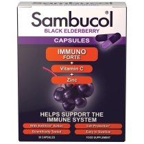 Sambucol Black Elderberry 30 Capsules