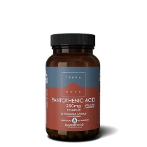 Terranova Pantothenic Acid 250MG Complex 50 Vegetarian Capsules