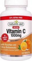 Natures Aid Vitamin C Low Acid 1000mg (240 Tablets)