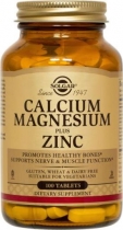 Calcium Magnesium Plus Zinc Tablets