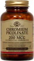 Chromium Picolinate 200 µg Vegetable Capsules