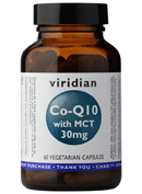 Co-enzyme Q10 30mg with MCT 30 Vege. Capsules