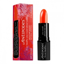 Antipodes Lipstick Piha Beach Tnagerine