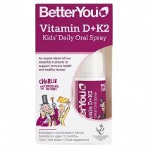BetterYou Vitamin D+K2 Kids' Daily Oral Spray 15ml
