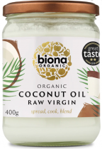 Biona Organic Raw Virgin Coconut Oil 400g