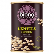 Biona Organic Lentils Green 400g