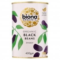 Biona Organic Black Beans in Water 400g