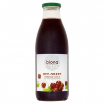 Biona Organic Red Grape Pressed Juice 1litre