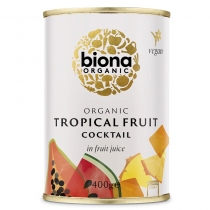Biona Organic Tropical Fruit Cocktail 400g