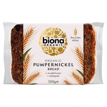 Biona Organic Pumpernickel Bread 500g