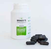 Bragg's Originals 100 Activated Charcoal Capsules 