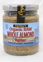 Carley's Organic Raw Whole Almond Butter