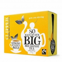Clipper Fairtrade 80 Bags of our Big Breakfast Tea 250g