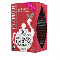 Clipper Organic English Breakfast 40 Teabags