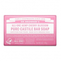 Dr. Bronner's Pure-Castile Cherry Blossom Soap Bar