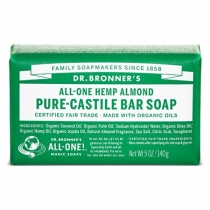Dr. Bronner's Pure-Castile Bar Soap Almond 140g