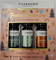 Tisserand Aromatherapy Snowy Winter Woodland 3x9ml