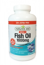 Natures Aid Fish Oil 1000mg (120 Softgels)