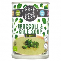 Free & Easy Organic Broccoli & Kale Soup 400g