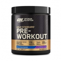 Gold Standard Pre-Workout Blue Raspberry 330g