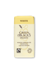 Green & Blacks White