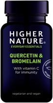 Higher Nature Quercetin and Bromelain 60 Tablets