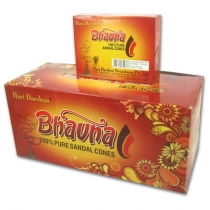 Hari Darshan Bhavna 100% Sandal Cones