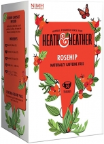 Heath & Heather Rosehip Naturally Caffeine Free - 50 Teabags