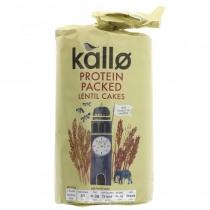 Kallo Protein Packed Lentil Cakes 100g