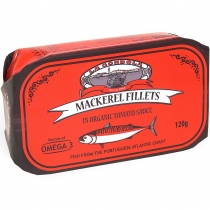 La Gondola Mackerel Fillets in Organic Tomato Sauce 120g