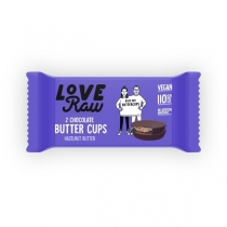 Love Raw Butter Cups 2 Chocolate Hazelnut 34g