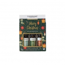 Tisserand Christmas Spice Cinnamon, Orange & Peppermint 3x9ml