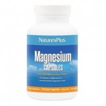  Natures Plus Magnesium Capsules - 120 Capsules 