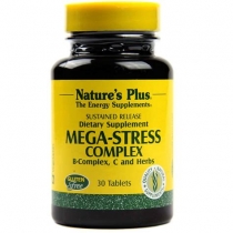 Natures Plus Mega-Stress Complex 30 Tablets