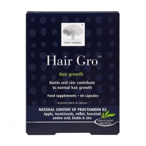 New Nordic Hair Gro - Hair Growth Food Supplement 60 Capsules
