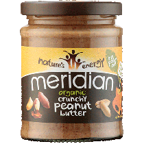 Meridian Organic Crunchy Peanut Butter 280g