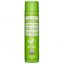 Dr. Bronner's Organic Lip Balm - Lemon Lime