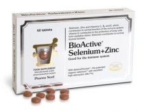 Pharma Nord BioActive Selenium & Zinc 60 Tablets
