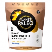 Planet Paleo Organic Bone Broth Sports Protein Banana & Vanilla 480g