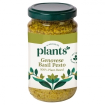 Plants Genovese Basil Pesto 100% Plant Based 180g