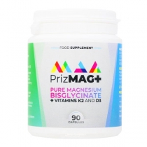 PrizMag Plus Bisglycinate with Vitamins K2 & D3 90 Capsules