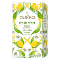 Pukka Organic Fresh Start 20 Herbal Tea Sachets