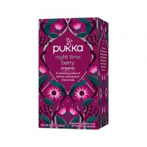Pukka Organic Night Time Berry 20 Herbal Tea Sachets