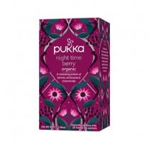 Pukka Organic Night Time Berry 20 Herbal Tea Sachets