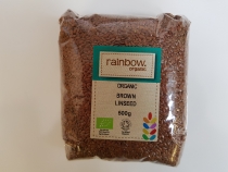 Rainbow Organic Brown Linseed (500g)