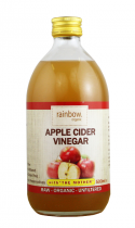 Rainbow Organic Raw Apple Cider Vinegar With The Mother (500ml)