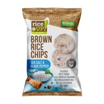 Rice Up Brown Rice Chips Sea Salt & Vinegar 60g